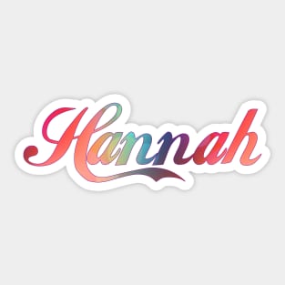 Hannah Sticker